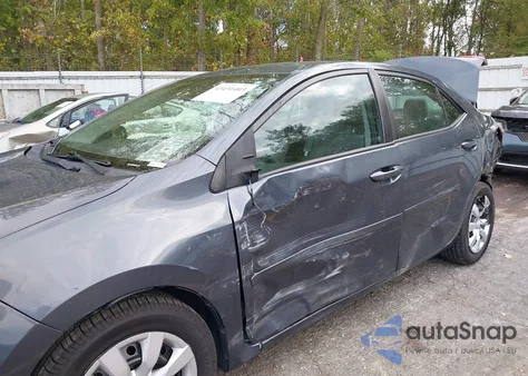 2016 Toyota Corolla Le из США, поврежденный, VIN 5YFBURHE4GP567586